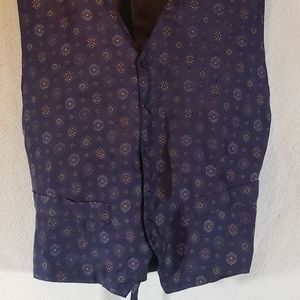 Vintage Silk Robert Stock Vest-Size Small OBO